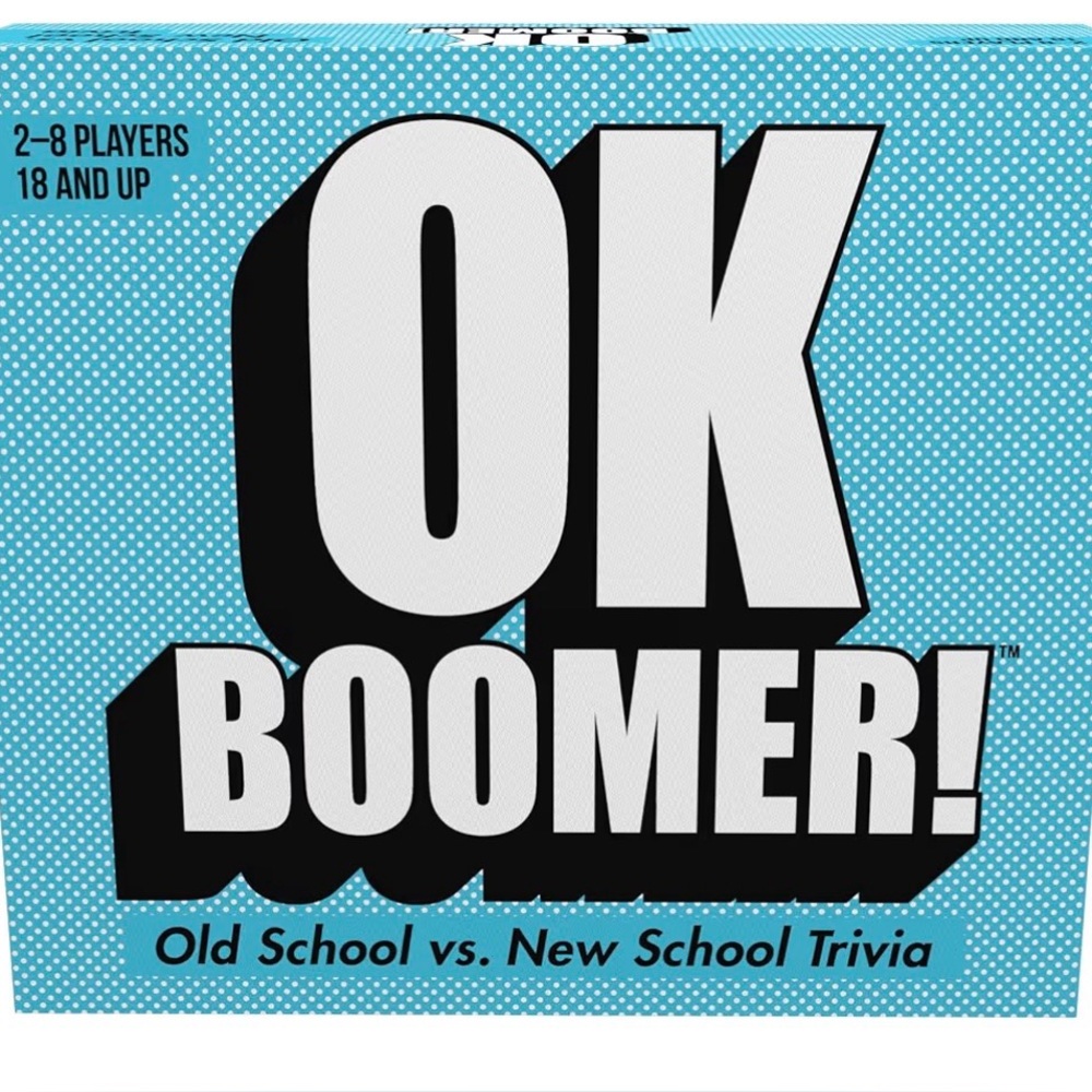 OK Boomer - The Old School vs. New School Trivia Game new